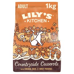 Lily's Kitchen Dog Chicken & Duck Countryside Casserole Adult Dry Food 1kg