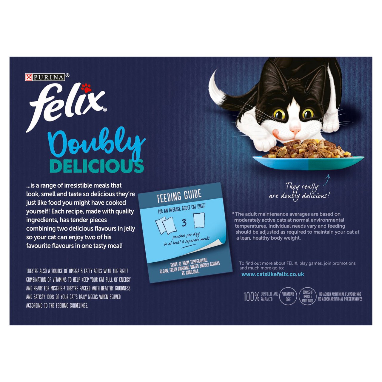 Felix As Good As It Looks Doubly Delicious Cat Food Fish 12 x 100g