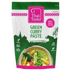 Thai Taste Green Curry Paste in Pouch 200g