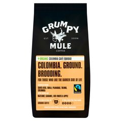 Grumpy Mule Organic Colombia Ground Coffee 227g