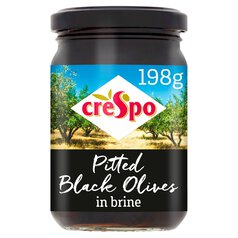 Crespo Pitted Black Olives 354g