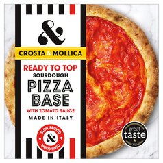 Crosta & Mollica Pizza Base with Tomato Sauce 270g