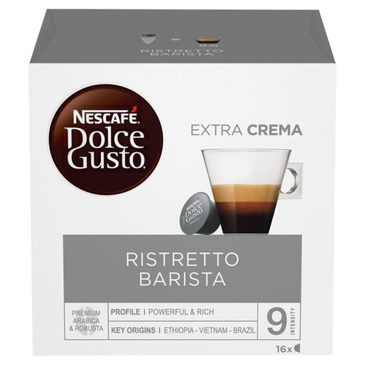 Nescafe Dolce Gusto Espresso Barista Pods 3 x 112g
