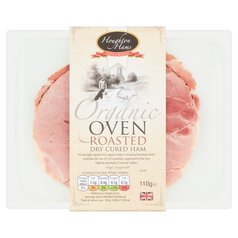 Houghton Organic Oven Roasted Dry Cured Ham 110g