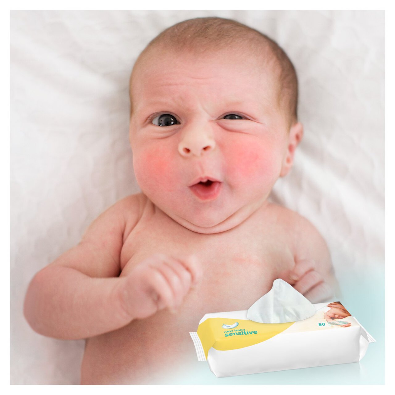 Pampers New Baby Sensitive 50 Baby Wipes 50 per pack