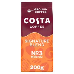 Costa Coffee Signature Blend Ground Coffee 200g