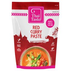 Thai Taste Red Curry Paste in Pouch 200g