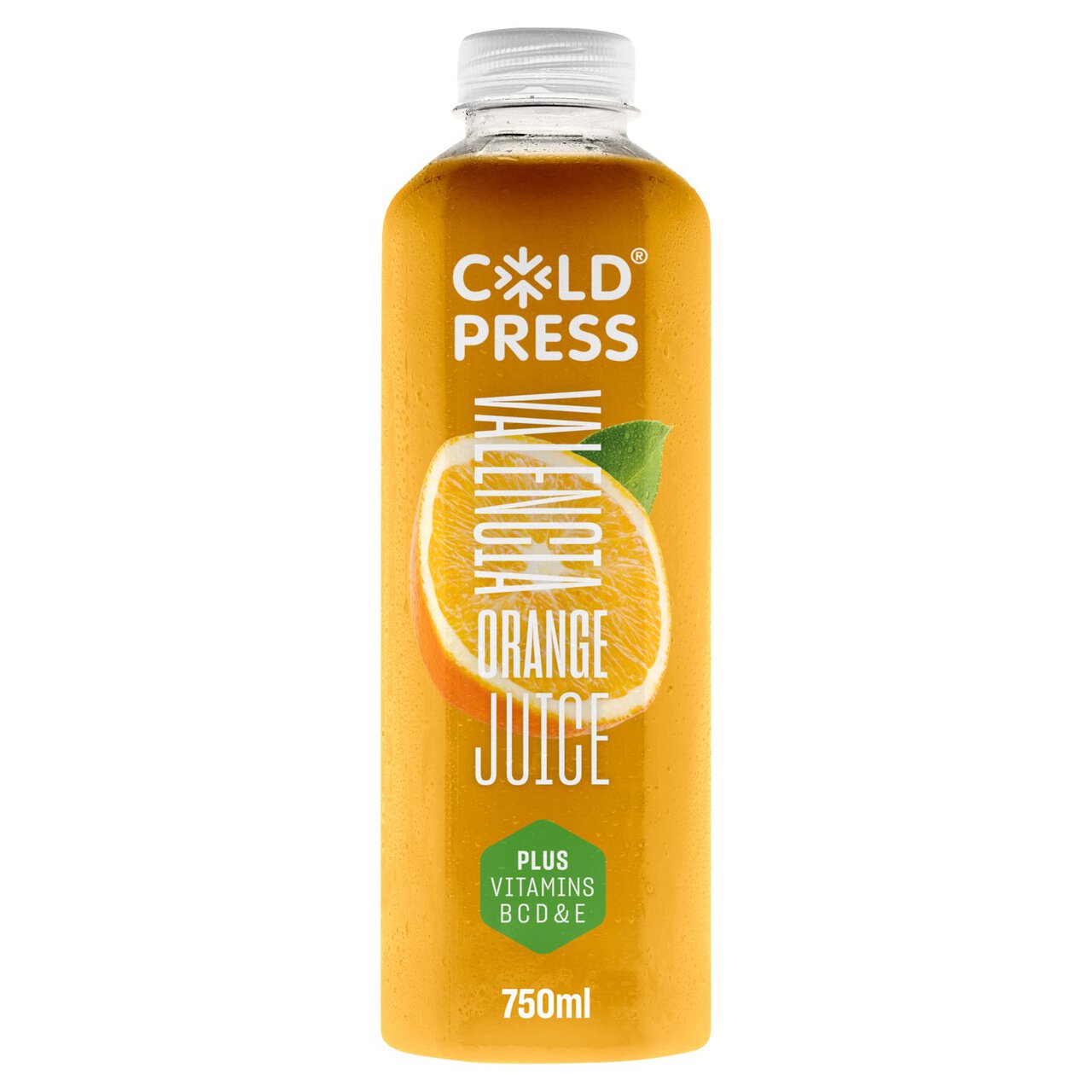 Coldpress Valencia Orange Juice Plus Vitamins 750ml