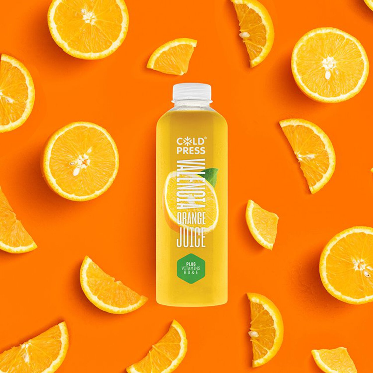 Coldpress Valencia Orange Juice Plus Vitamins 750ml
