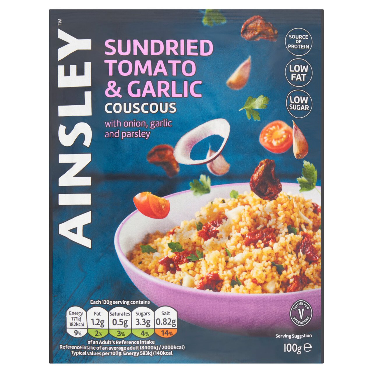 Ainsley Harriott Sundried Tomato & Garlic Cous Cous 100g