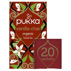 Pukka Tea Organic Vanilla Chai Tea Bags 20 per pack