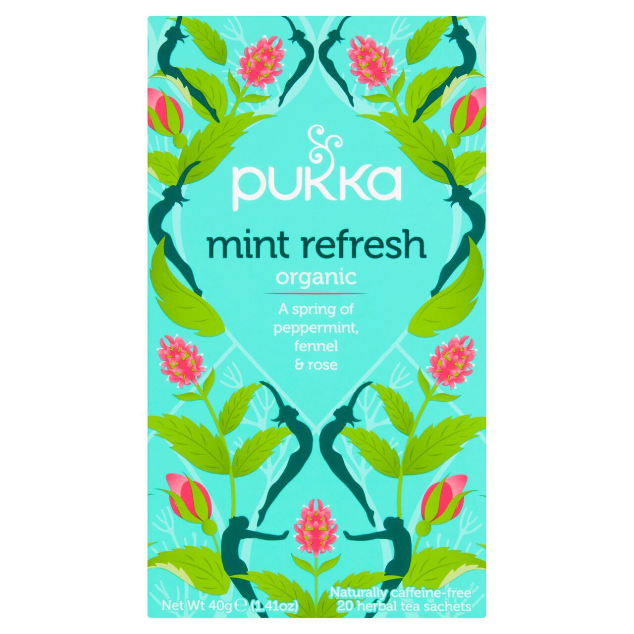 Pukka Tea Organic Mint Refresh Tea Bags 20 per pack