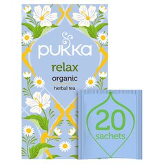 Pukka Organic Relax Tea Bags 20 per pack