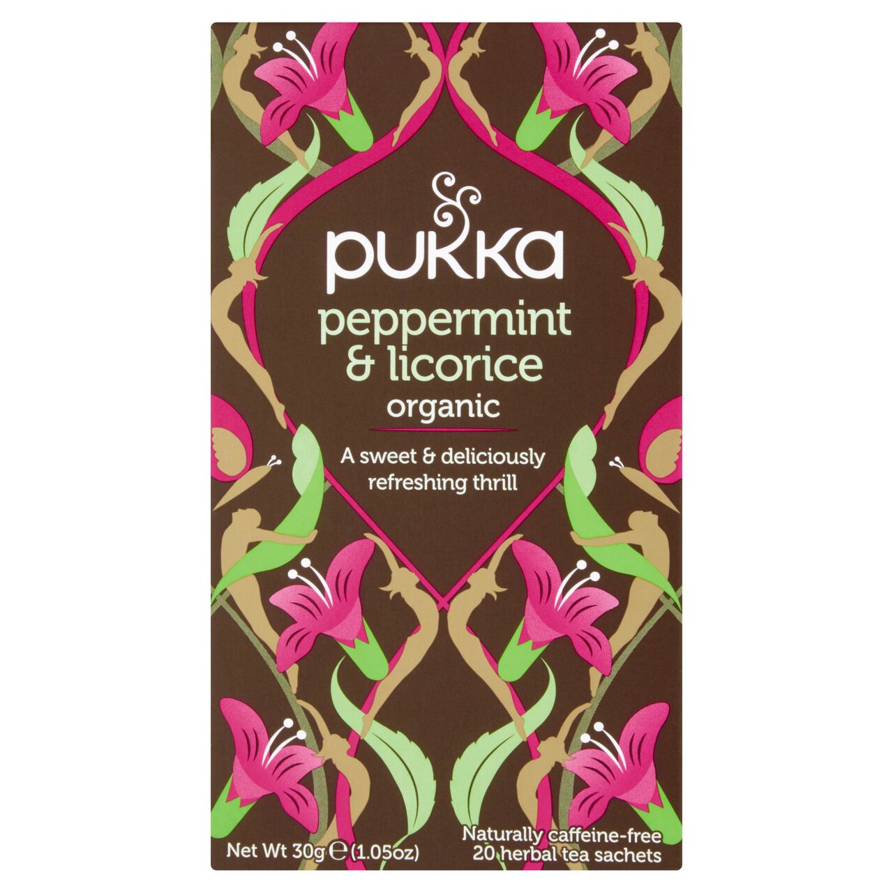 Pukka Tea Peppermint & Licorice Tea Bags 20 per pack