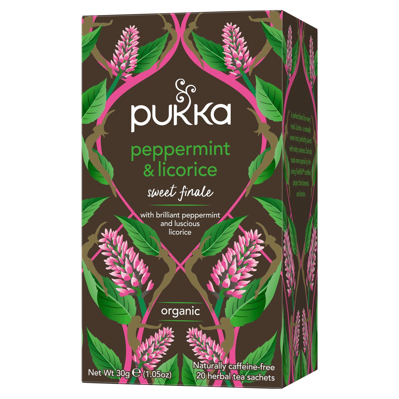 Pukka Tea Peppermint & Licorice Tea Bags 20 per pack