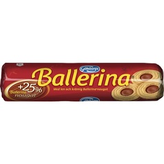 Goteborgs Ballerina Kex Biscuits with Nougat Filling 205g