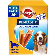 Pedigree Dentastix Daily Adult Medium Dog Treats 56 x Dental Sticks 1.44kg 56 x 26g