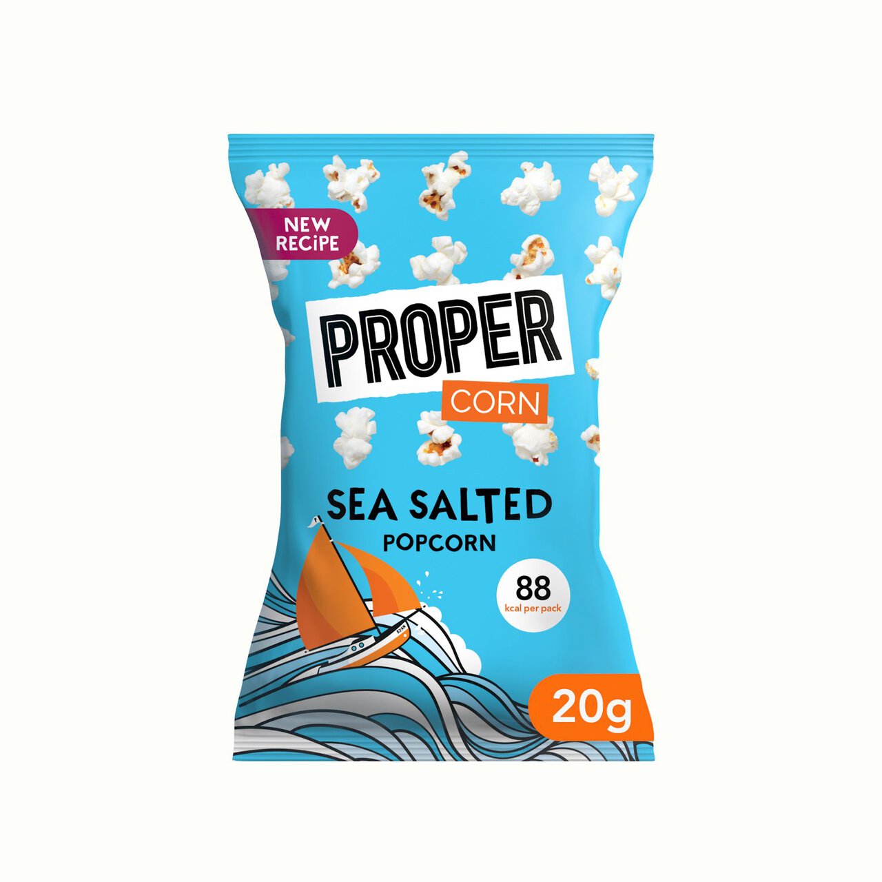 Propercorn Popcorn Lightly Sea Salted 20g