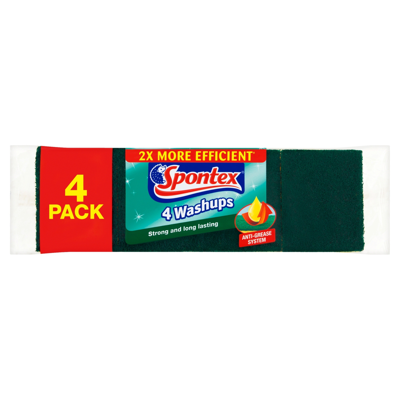 Spontex Washups 4 per pack