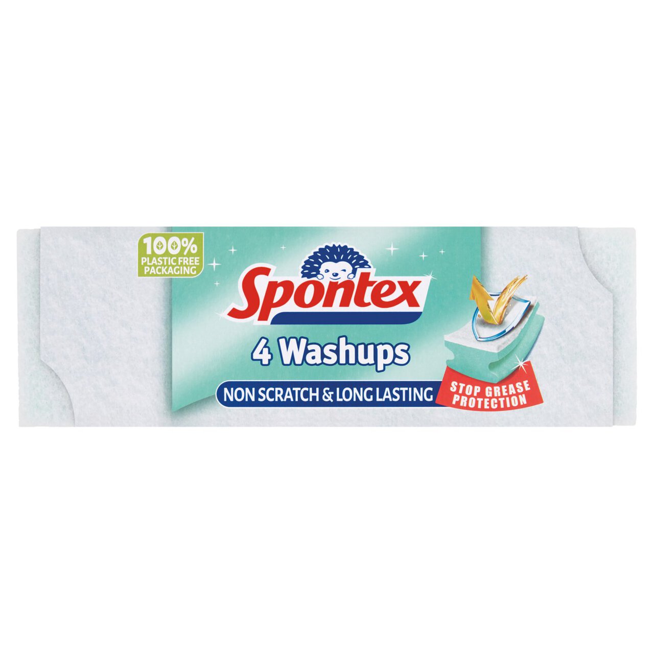 Spontex Non Scratch Washups 4 per pack