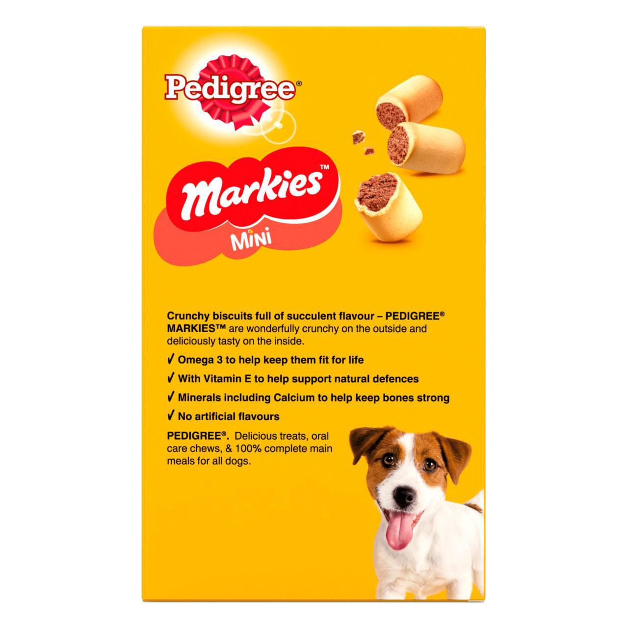 Pedigree Markies Mini Adult Dog Treats Marrowbone Biscuits 500g | Zoom