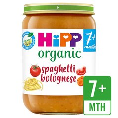 HiPP Organic Spaghetti Bolognese Jar, 7 mths+ 190g