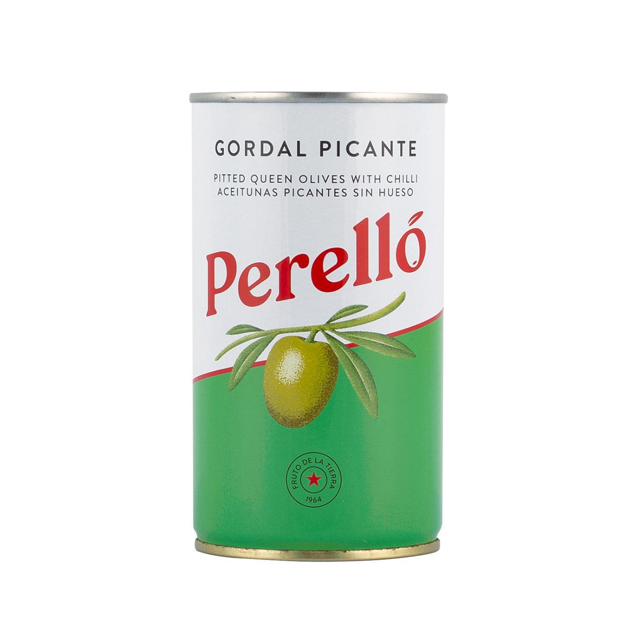 Brindisa Perelló Gordal Pitted Olives Picanté 150g