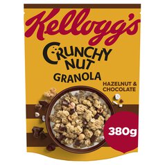 Kellogg's Crunchy Nut Hazelnut & Chocolate Breakfast Granola 380g