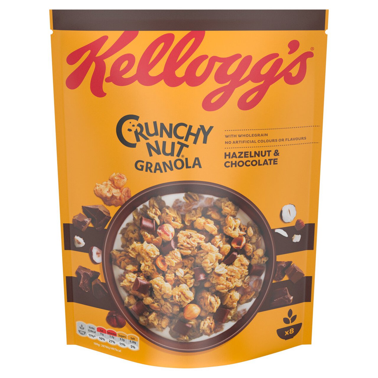 Kellogg's Crunchy Nut Oat Granola Chocolate & Hazelnut 380g