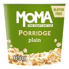 MOMA Plain Jumbo Oat Porridge Pot Gluten Free 65g