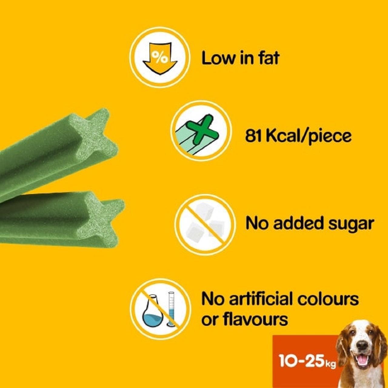 Pedigree Dentastix Fresh Adult Medium Dog Treats Dental Sticks 28 x 26g
