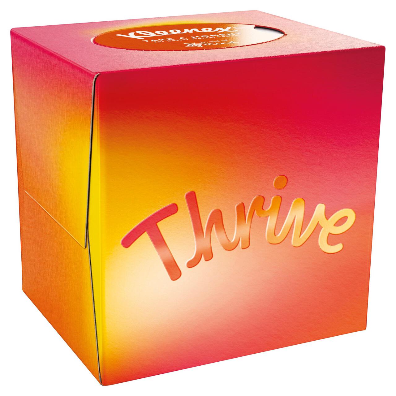 Kleenex Collection Cube Facial Tissues - Single Box 48 per pack