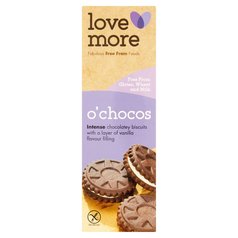 Lovemore Free From O'Choco Biscuits 125g
