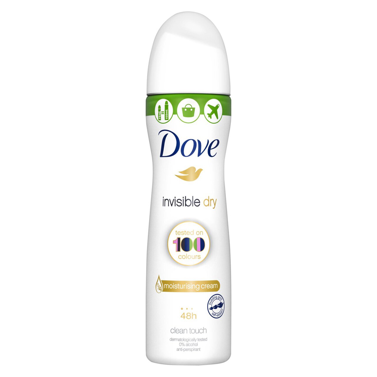 Dove Invisible Dry Spray Compressed Anti-Perspirant Deodorant 75ml
