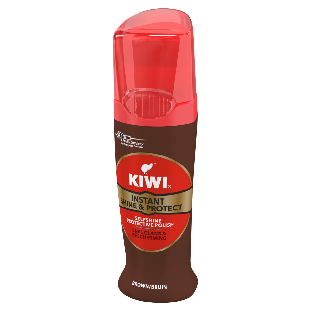 Kiwi Shoe Instant Shine & Protect Brown 75ml
