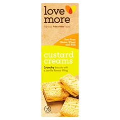 Lovemore Free From Custard Creams 110g
