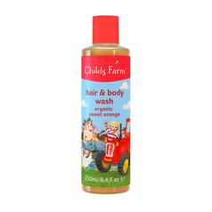Childs Farm Kids Organic Sweet Orange Hair & Body Wash 250ml
