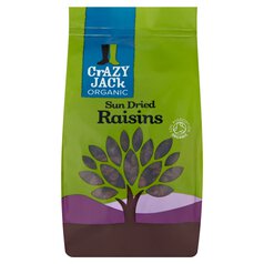 Crazy Jack Organic Raisins 375g