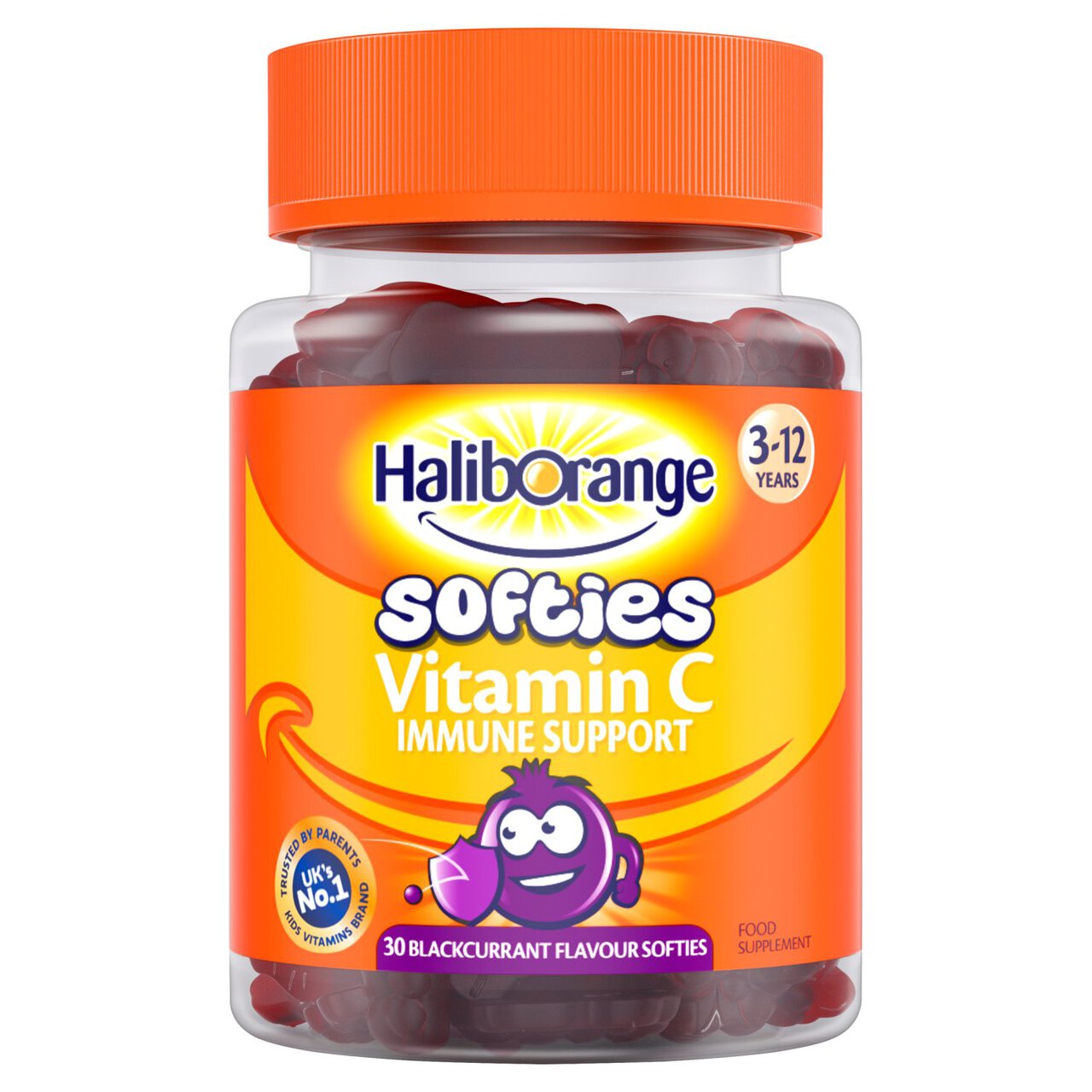 Haliborange Kid's Softies Vitamin C Gummies 3-12yrs 30 per pack