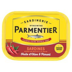 H. Parmentier Sardines Olive Oil & Chilli 135g