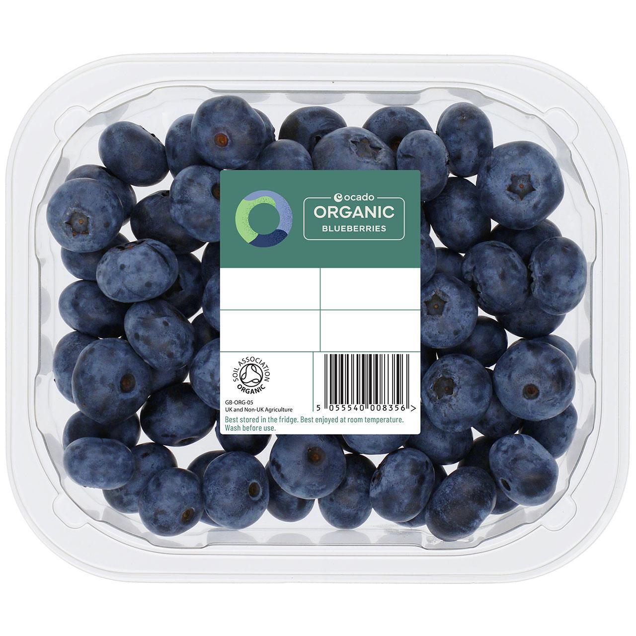 Ocado Organic Blueberries 150g