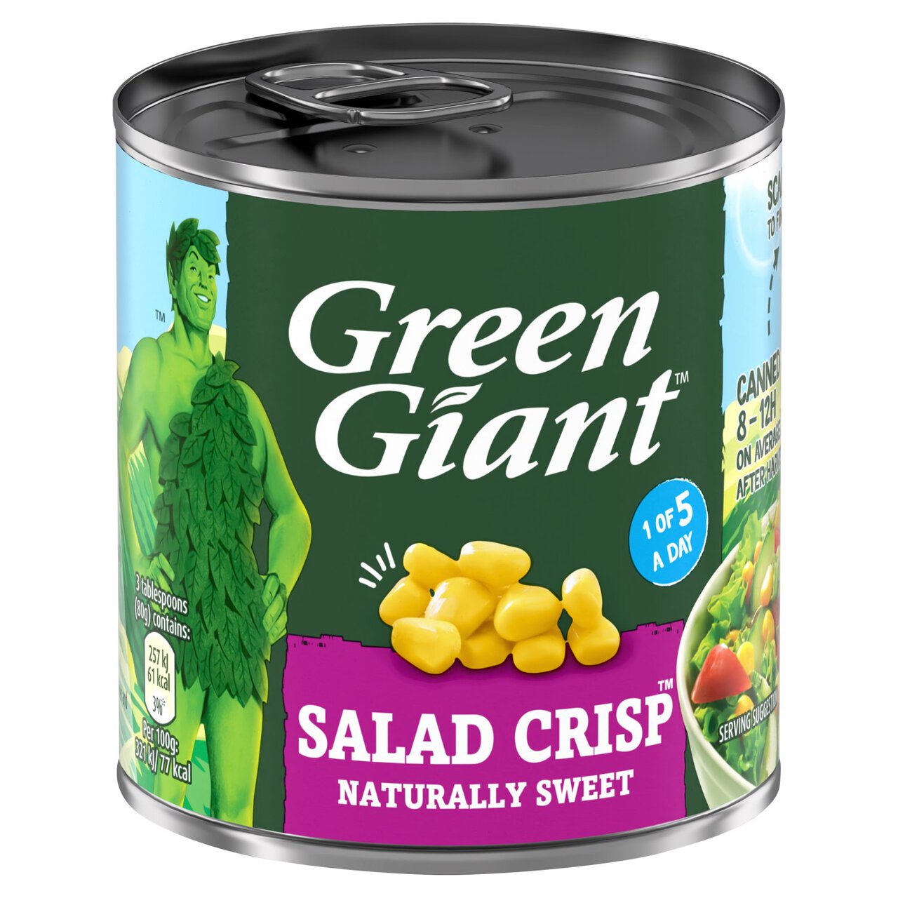 Green Giant Salad Crisp Sweetcorn 150g