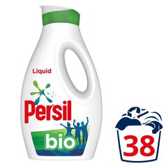 Persil Laundry Washing Liquid Detergent Bio 38 Wash 1.026l