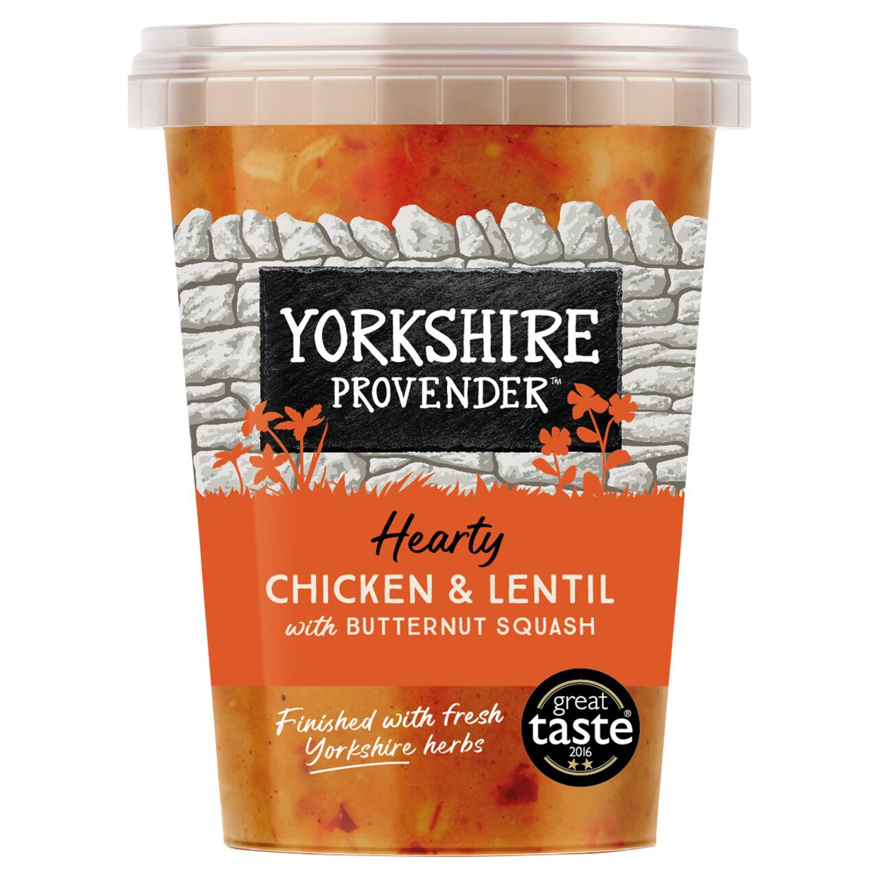 Yorkshire Provender Chicken & Lentil Soup with Butternut Squash 600g