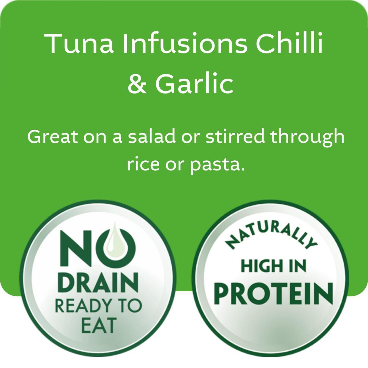 John West Infusions Tuna Chilli & Garlic 80g