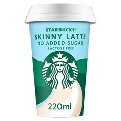 Starbucks Skinny Latte Lactose Free Iced Coffee 220ml