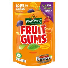 Rowntree's Fruit Gums Sweets Sharing Bag 150g