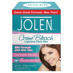 Jolen Facial Cream Bleach Mild Formula Sensitive Skin 30ml